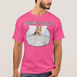 T-shirt Wanna Snuggle Pour Terrier