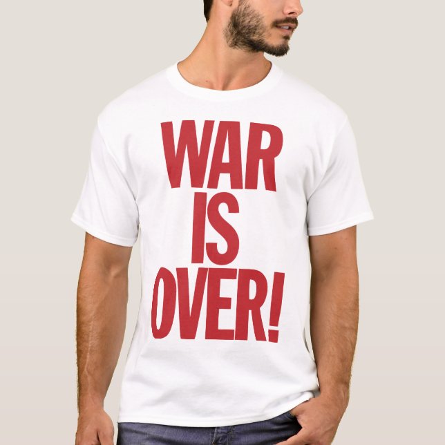 T-SHIRT WAR IS OVER! (Devant)
