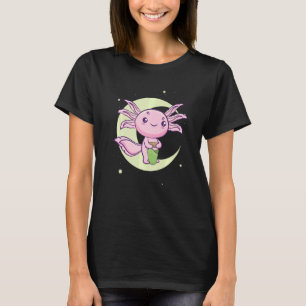 T-shirt Warabi Mochi Drink Espace Axolotl Ambystoma Mexica