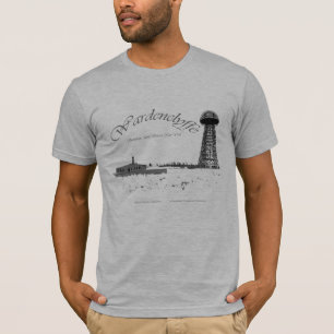 T-shirt Wardenclyffe-Nikola Pwer Tesla-Sans fil