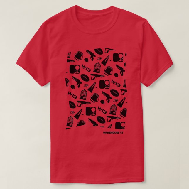 T-shirt Warehouse 13 Items  (Design devant)