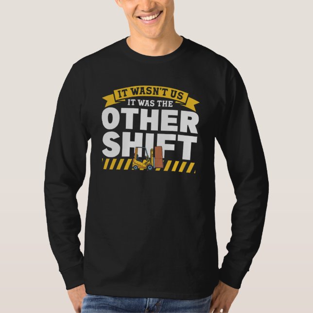 T-shirt Warehouse Forklift Driver Forklift Operator Forkli (Devant)