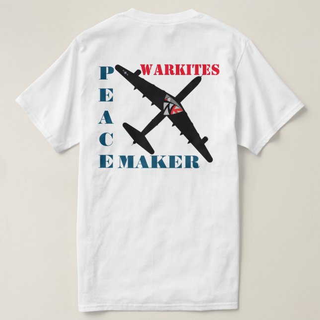 T-shirt Warkites B-36 PeaceMaker 3ème chemise (Design dos)