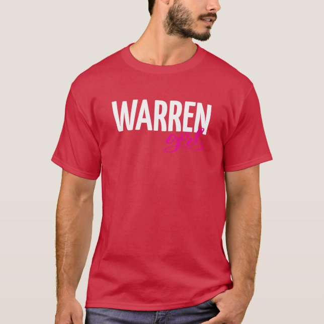T-shirt Warren Girl Michigan M'A Élevé (Devant)