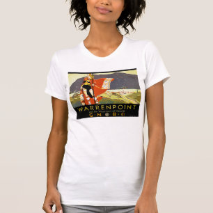 T-shirt Warrenpint et les montagnes de Mourne