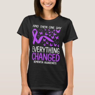 T-shirt Warrior Ribbon Fight Dementia