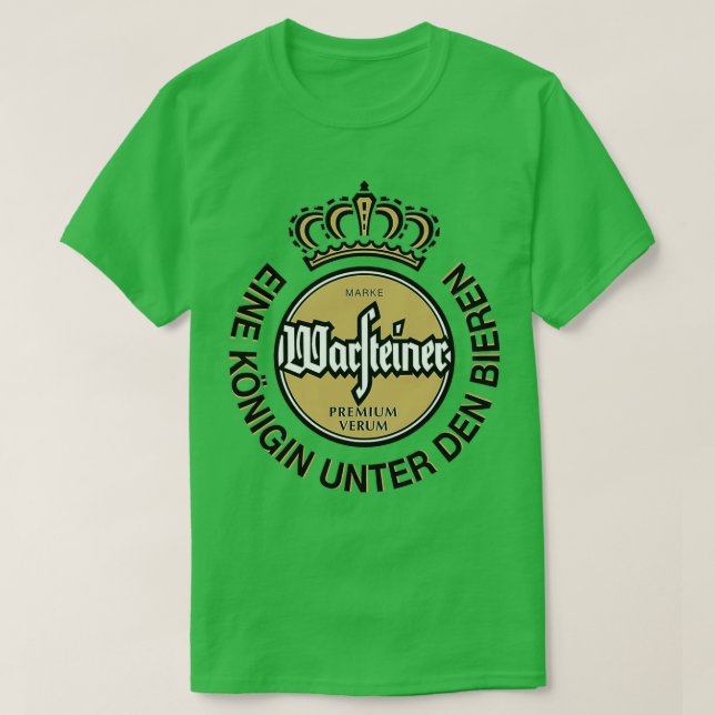 T-shirt warsteiner beer merch (Design devant)