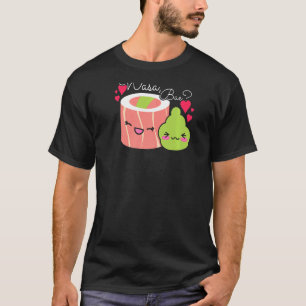 T-shirt Wasa Bae Sushi Et Wasabi