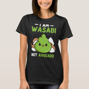T-shirt Wasabi Pas Avocado Japonais Paste de raifort Cond