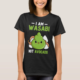 T-shirt Wasabi Pas Avocado Japonais Paste de raifort Cond