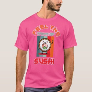 T-shirt Wasabi Temaki Sashimi Oriental Sushiman Sushi Asie