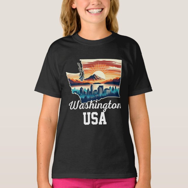 T-shirt Washington (Devant)