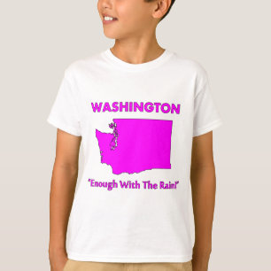 T-shirt Washington - Assez de la pluie