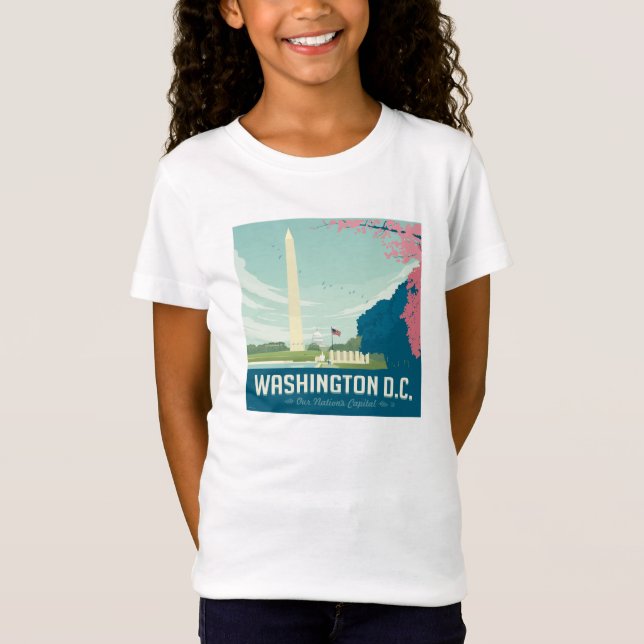 T-Shirt Washington DC | La capitale de notre nation (Devant)