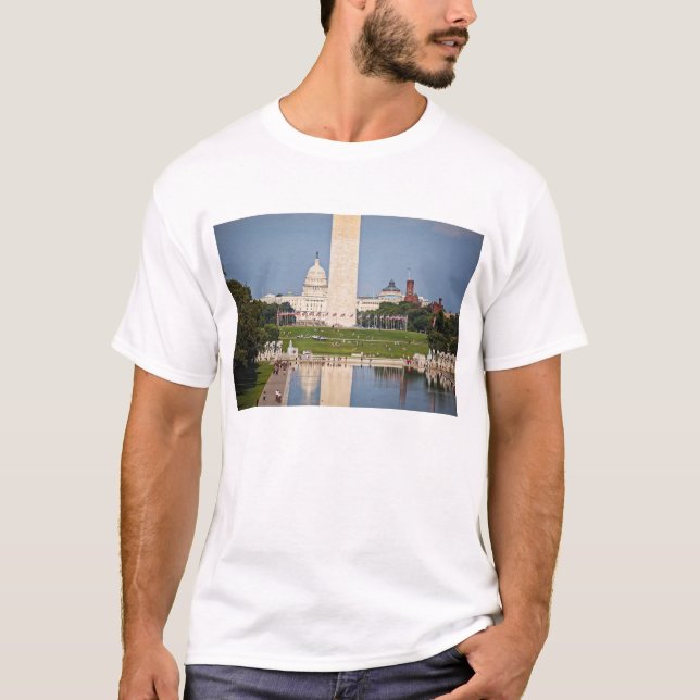 T-shirt Washington DC Mall (Devant)