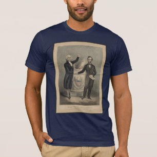 T-shirt Washington et Lincoln