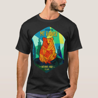 T-shirt Washington Mount Rainier National Park Tee - shirt