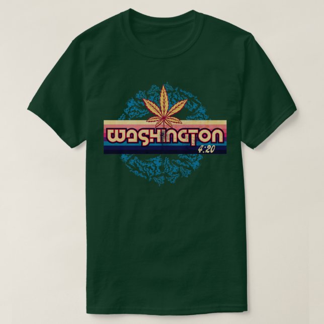 T-shirt Washington THC (Design devant)