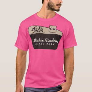 T-shirt Washoe Meadows State Park Affiche de bienvenue en 