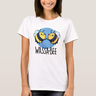 T-shirt Wassabee Funny Wasabi Bee Pun