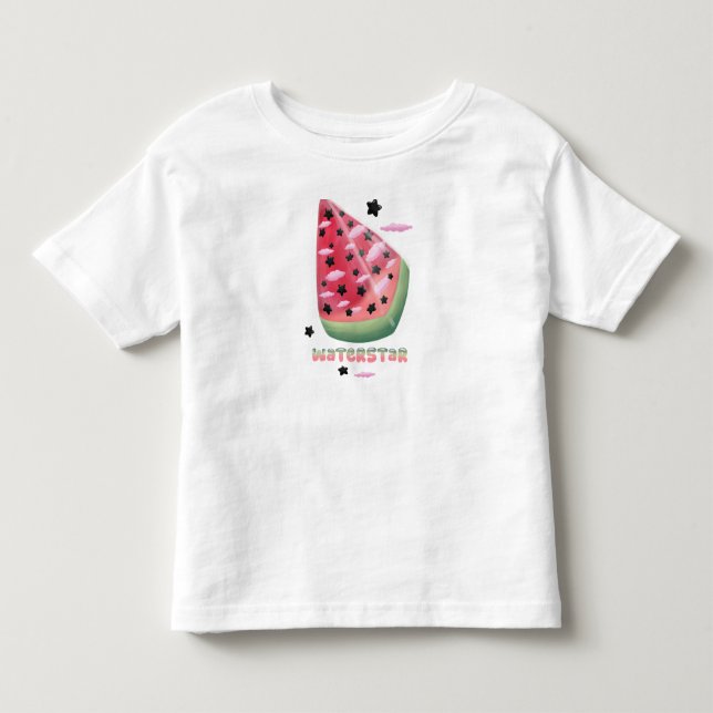 T-Shirt Wassermelone Stern  (Vorderseite)