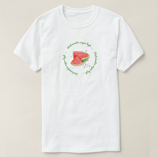 T - Shirt - Wassermelone Zucker (Design vorne)