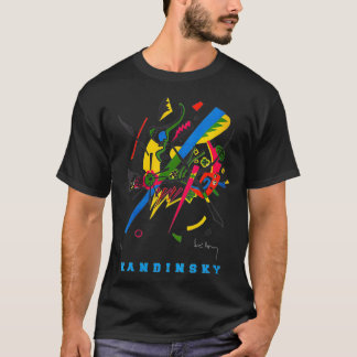 T-shirt Wassily Kandinsky Art Abstrait Petits Mondes