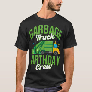 T-shirt Waste Management Recycling Trash Garbage Truck