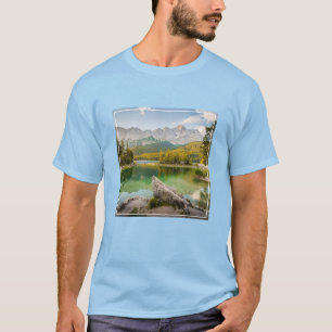 T-shirt Water   Dachstein Mountains Lake Germany