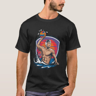T-shirt Water Polo Art Pour Hommes Femmes Waterpolo Joueus