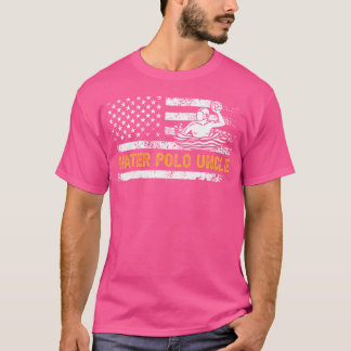T-shirt Water Polo Oncle Us Drapeau Oncle D'Un Water Polo
