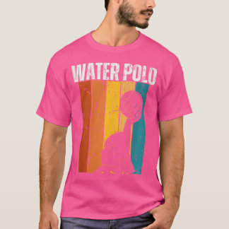 T-shirt Water Polo Player Vintage Rétro Les années 70 Desi