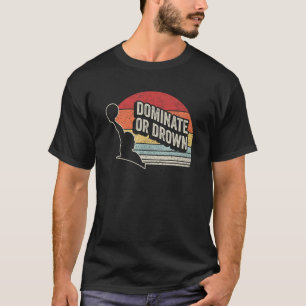 T-shirt Water Polo Player Vintage Retro Water Polo