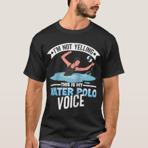 T-shirt Water Polo Player Waterpolo Team Natation Sport Ra
