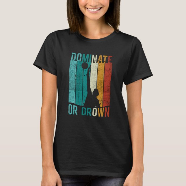 T-shirt Water Polo Player Waterpolo Team Swimming Sport (Devant)