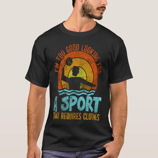 T-shirt Water Polo Player Waterpolo Team Water Polo Coach (Devant)