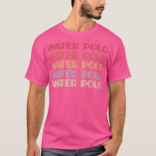 T-shirt Water Polo Pour Water Polo Player (Devant)