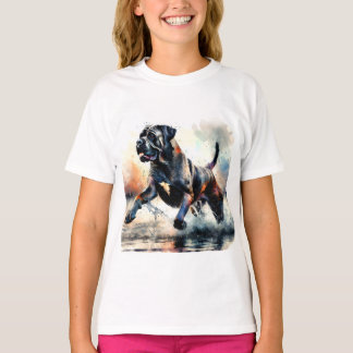 T-shirt Watercolor Cane Corso dog