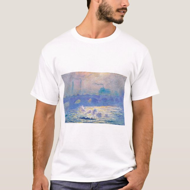 T-shirt Waterloo Bridge (Londres), Monet (Devant)