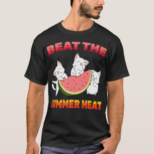 T-shirt Watermelon - Beat The Summer Heat - Chat - Kitten 