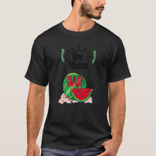 T-shirt Watermelon Papa Summer Melon Fruit Fête des pères