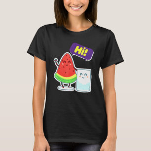T-shirt Watermelon Slice Sucre dire haute été