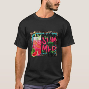 T-shirt Watermelon Summer Jus de melon été avec Watermel
