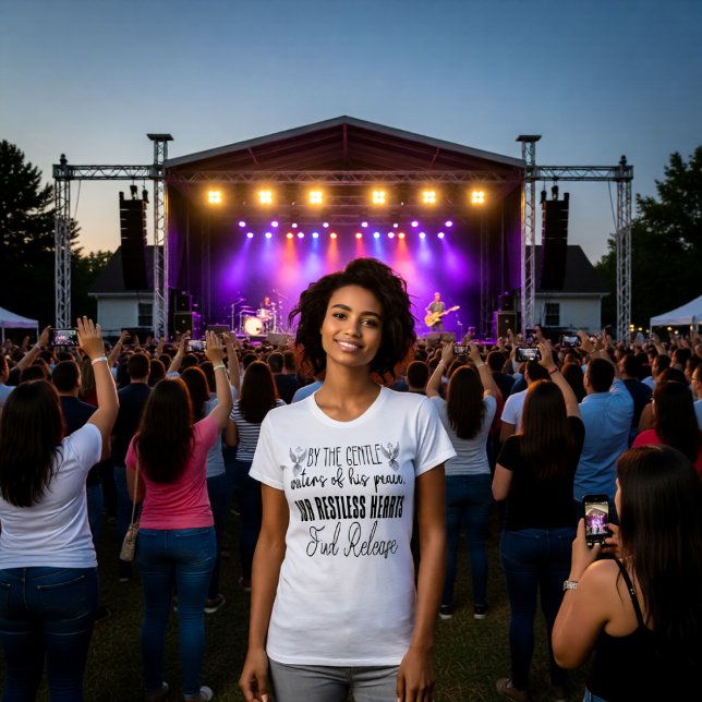 T-shirt Waters of His Peace Restless Hearts Release Tee (Créateur téléchargé)