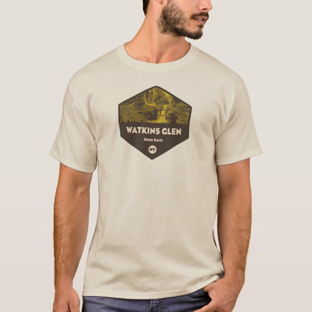 T-shirt Watkins Glen State Park New York (Devant)