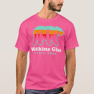 T-shirt Watkins Glen State Park Randonnée New York Retro B