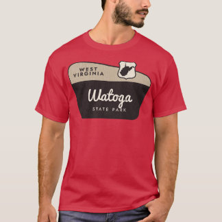 T-shirt Watoga State Park West Virginia Affiche de bienven