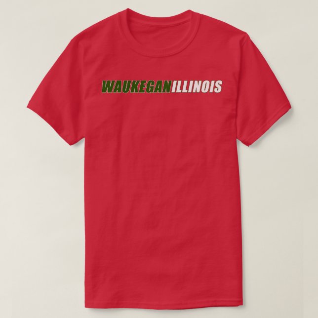 T-shirt Waukegan 1 (Design devant)