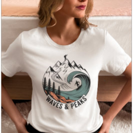 T-shirt Waves & Peaks