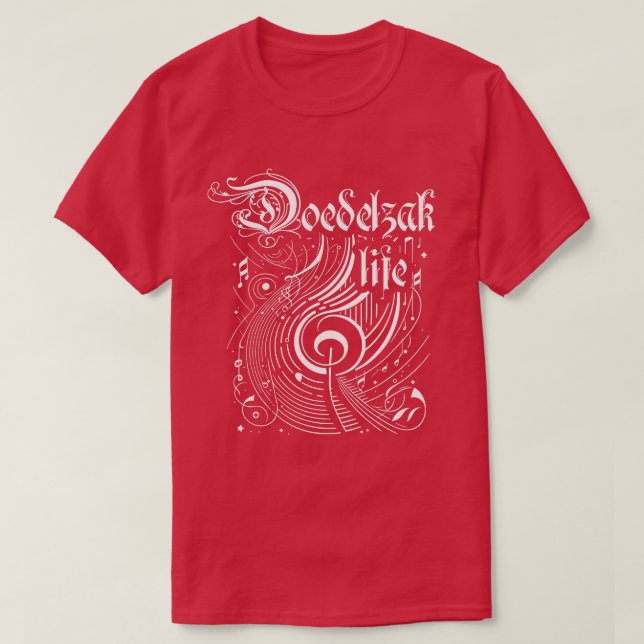 T-shirt Wavy Music Doedelzak Life (Design devant)